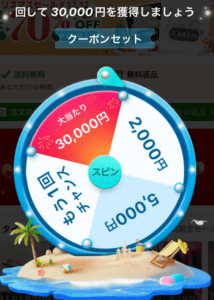 Temuルーレットクーポンセット